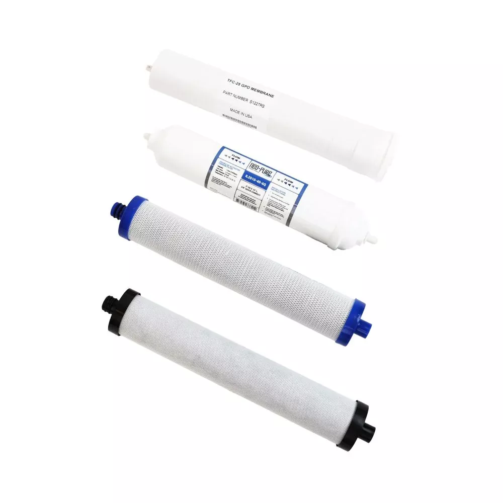Microline TFC-4 RO System Replacement Prefilter and Postfilter Kit