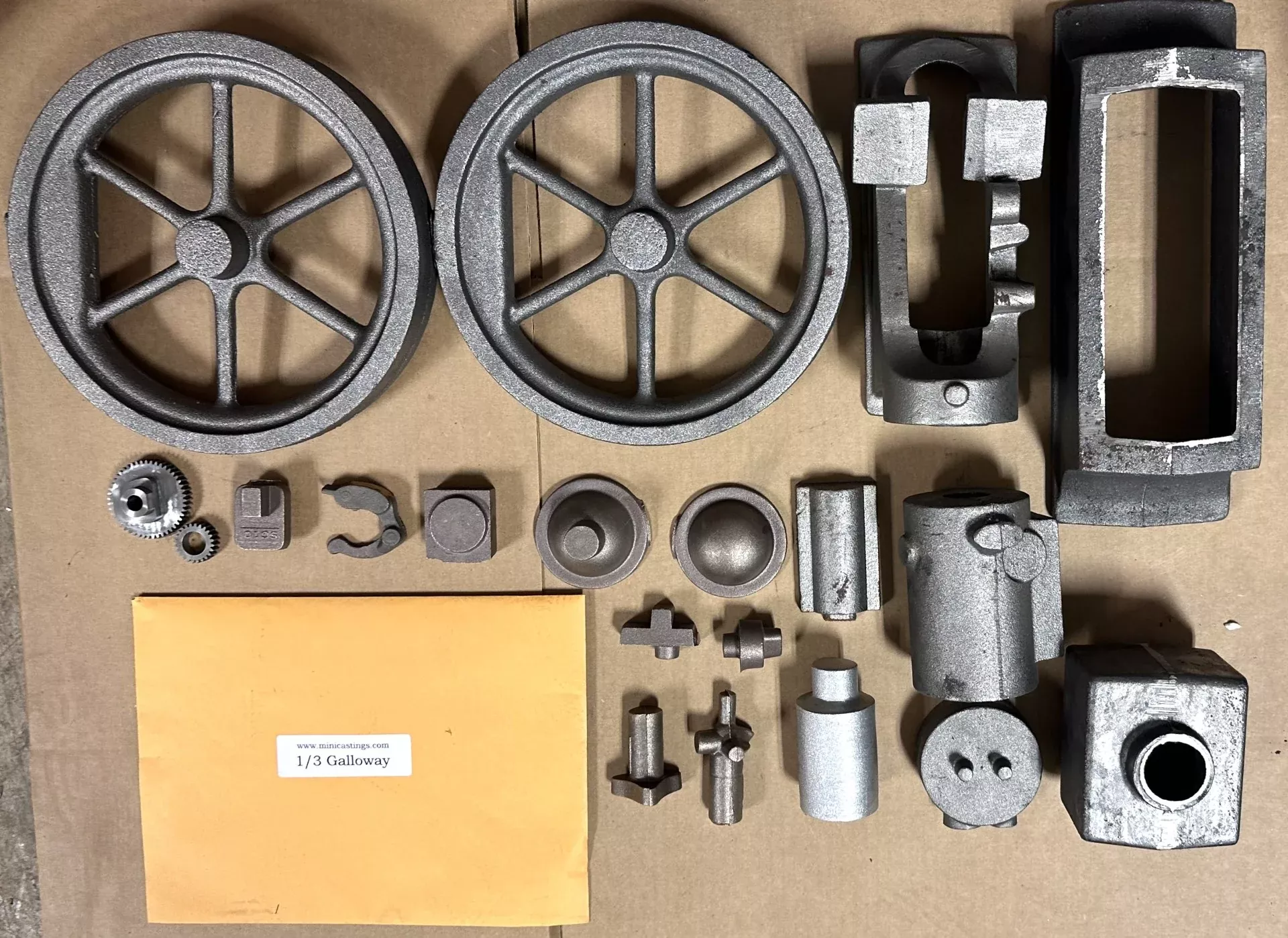 MiniSteam 1-3 Galloway Casting Set
