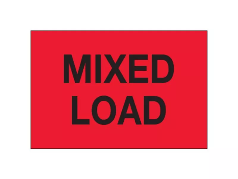 "Mixed Load" Fluorescent Red Labels