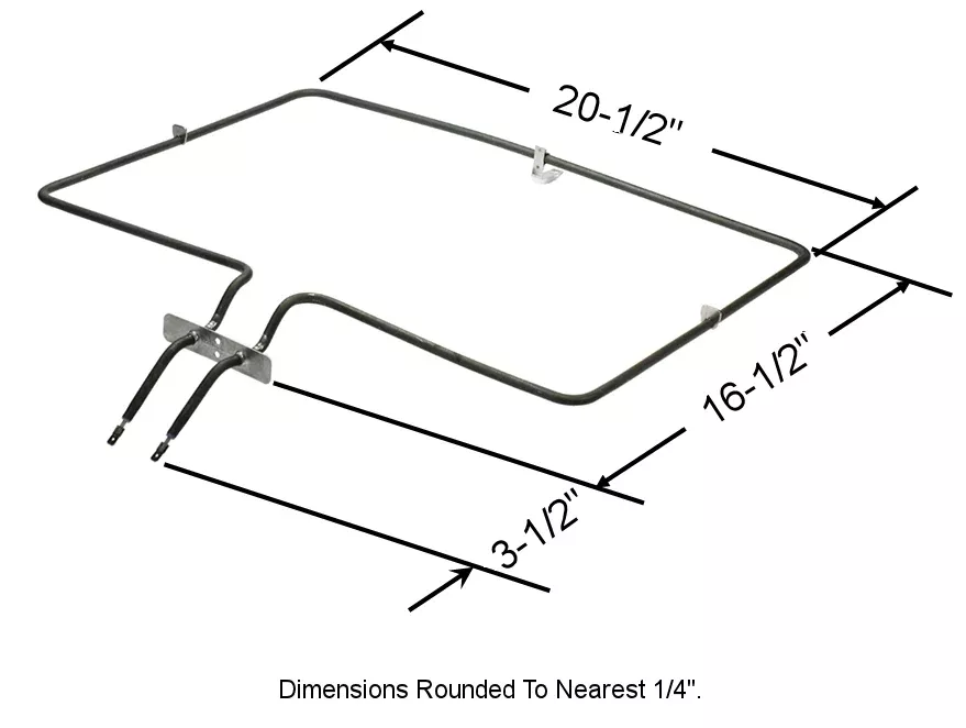 Model TC-10779716: Whirlpool: W10779716 Equivalent Range/Oven Bake Replacement Element, 3,600W @ 240V