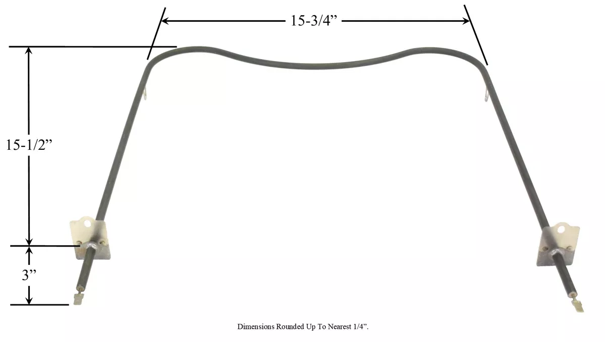 Model TC-2836: Chambers 14114 / CH2836 Equivalent Range/Oven Bake Replacement Element, 2,000 / 1,500 W @ 240 / 208 V
