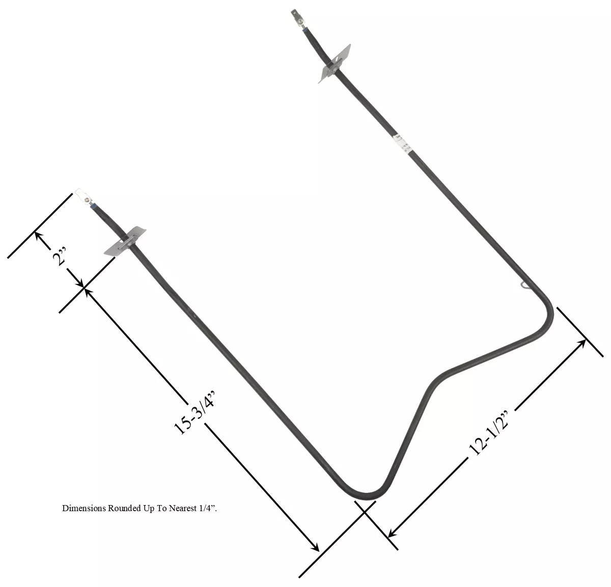 Model TC-2851: Whirlpool 7406P008-60 / CH2851 Range/Oven Bake Replacement Element, 2,100W @ 250V