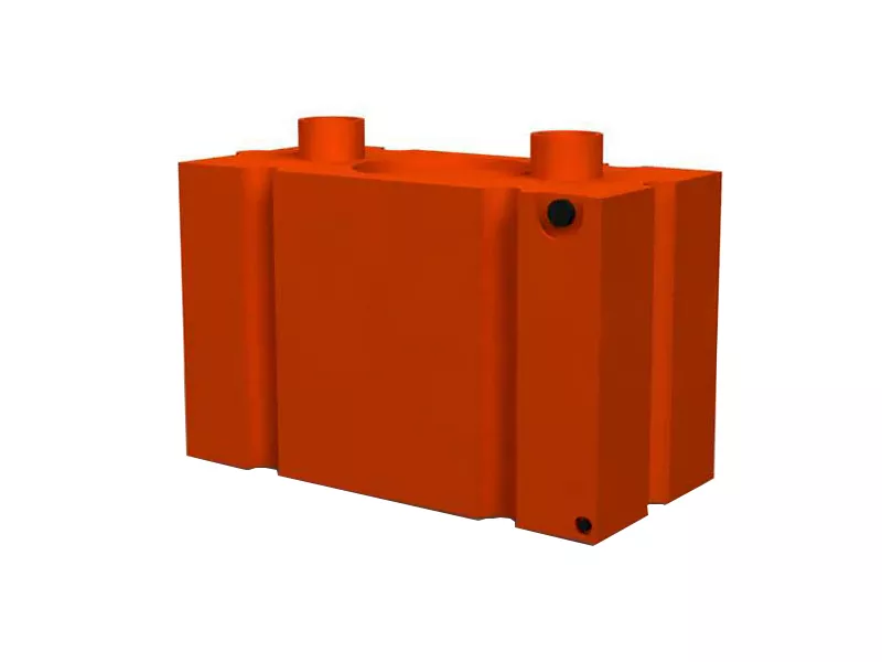 Modular Security Barrier Block