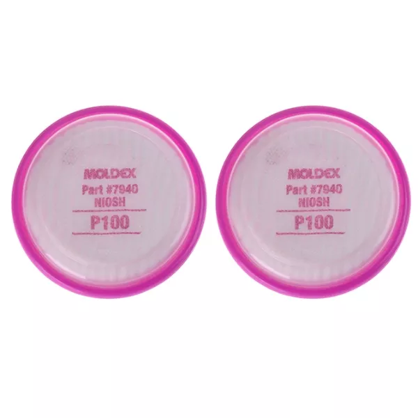 MOLDEX P100 HEPA FILTER REPLACEMENT PAIR