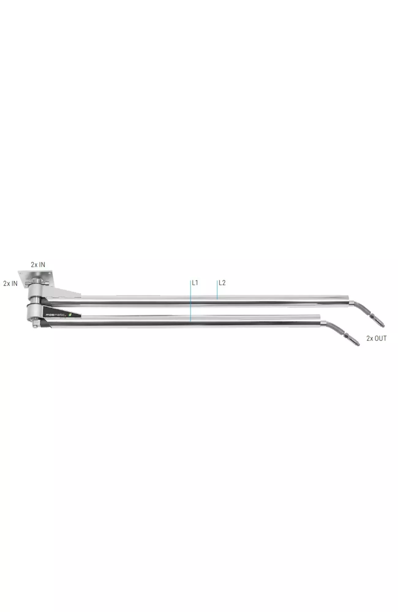 Mosmatic – Dual Ceiling Boom - DDP - 4ft 9in - 67.409