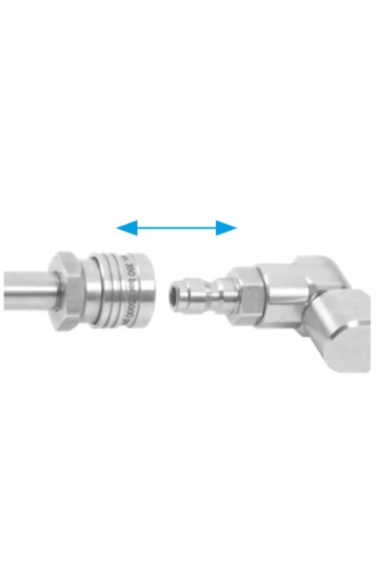 Mosmatic - HP-Coupling Quick Disconnect - 70.904 - M 12x1 F