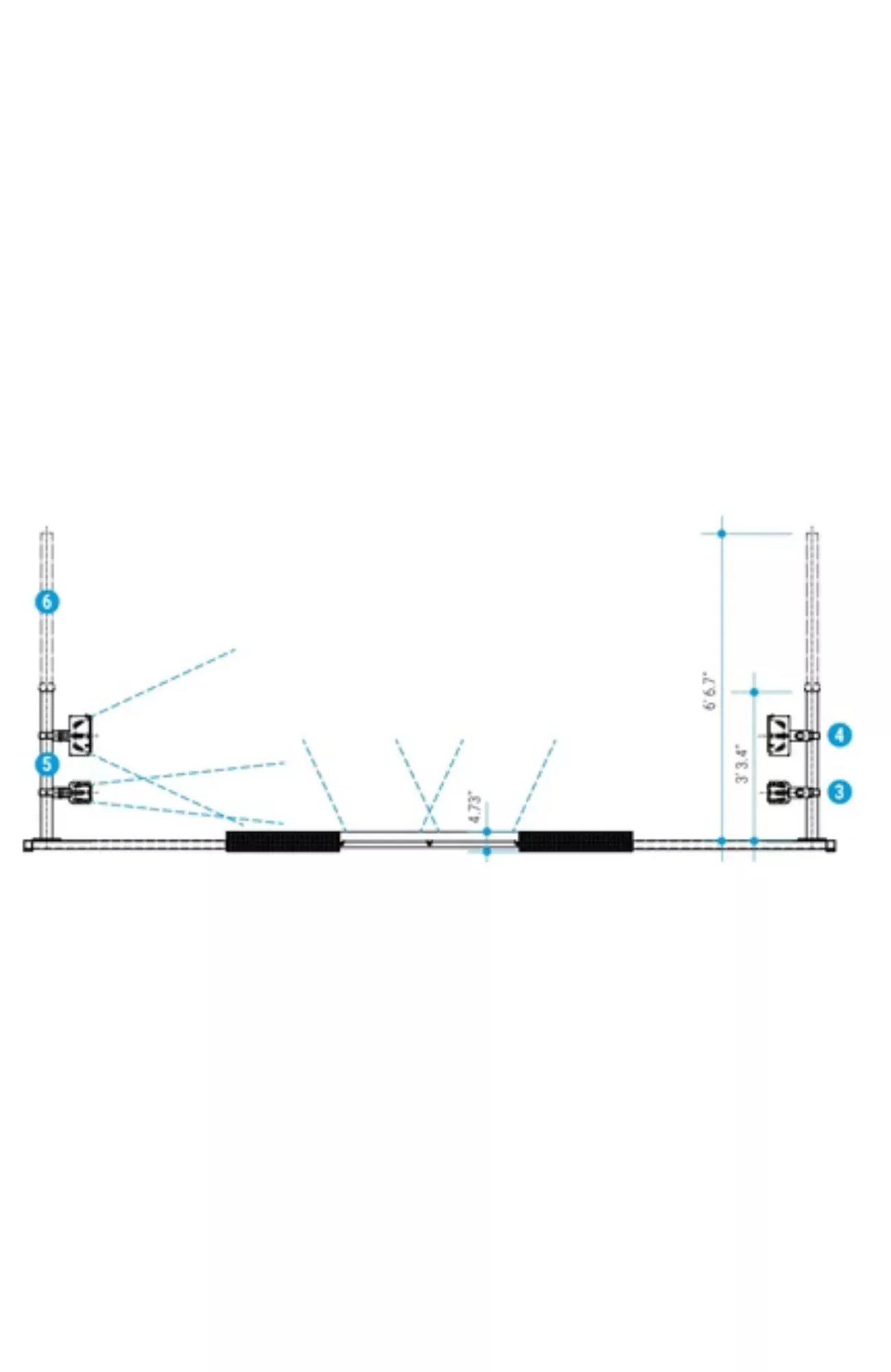 Mosmatic Undercarriage Cleaner with Ramp - Stand - 903.986