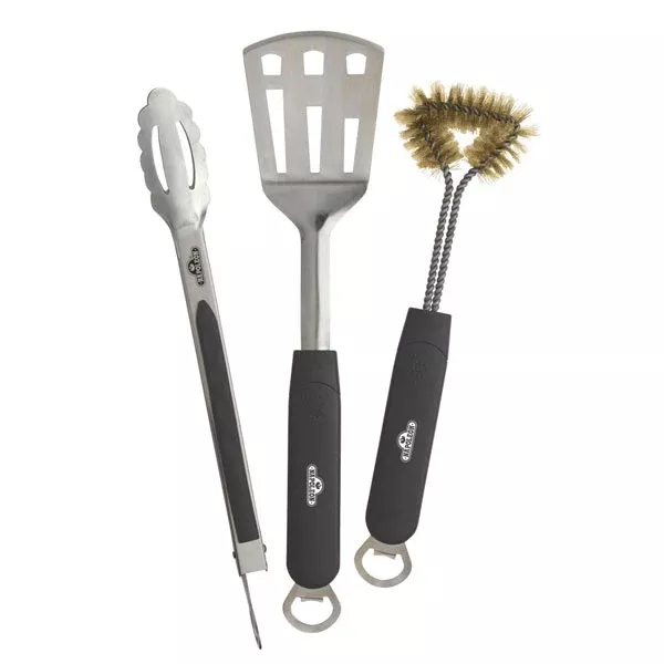 Napoleon 70024 3 Piece Stainless Steel BBQ Tool Set