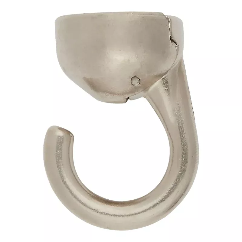 National Hardware N260-139 Elephant Hook, 30/100 lb Working Load, 11 mm, Zinc, Nickel