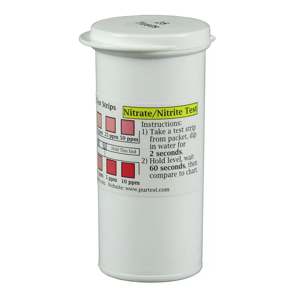 Nitrate / Nitrite Water Test Strips (25)