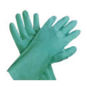 Nitrile Flock-Lined Chemical Resistant Gloves (12 Per Box)