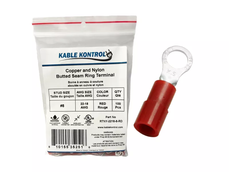 Nylon Insulated Ring Terminals