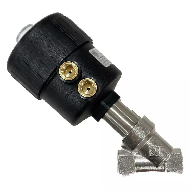 ODE 21IA4T15NA2 Pneumatically Operated Angle Seat Valve 1/2" NPT 2/2 WAY Normally Open (N.O)