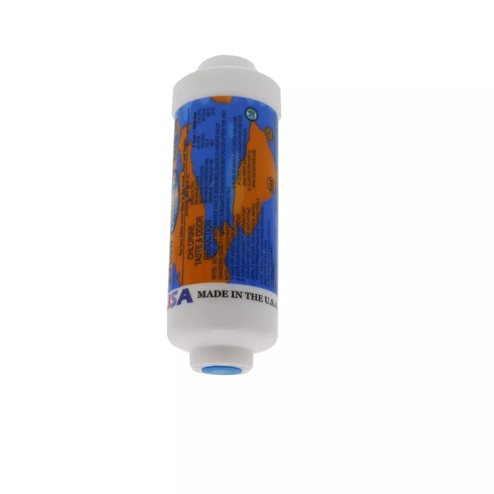 Omnipure Inline K2333-BB GAC Postfilter - 6" x 2" Filter - 1/4" FPT