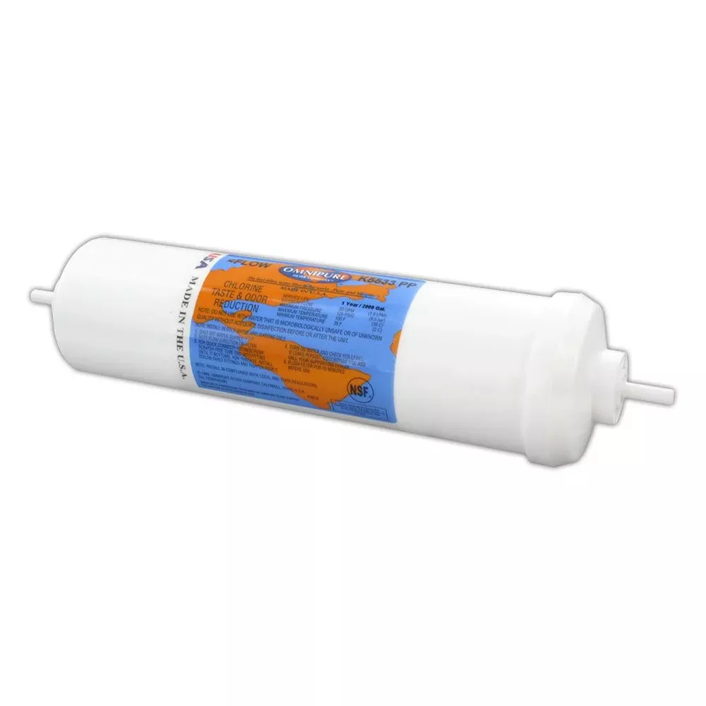 Omnipure K5533-PP/K5540-PP Inline GAC 10" x 2.5" Postfilter 1/4" stem