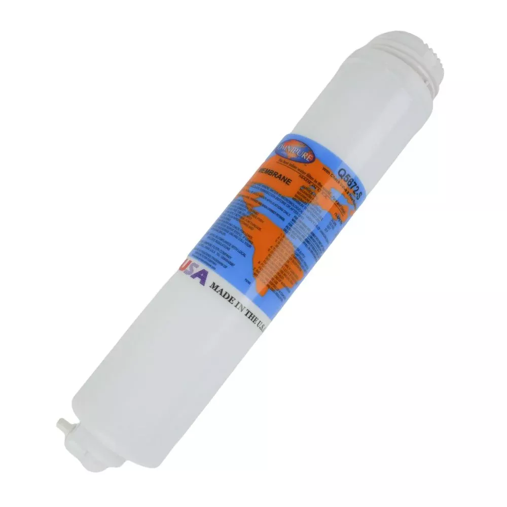 Omnipure Q-Series 75 GPD RO Membrane w/ Check Valve & Flow Restrictor