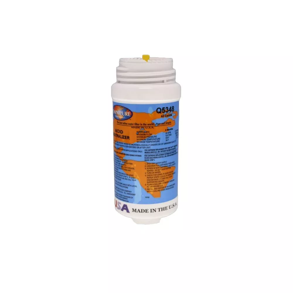 Omnipure Q5348 6" Calcite Filter for pH/TDS Balance