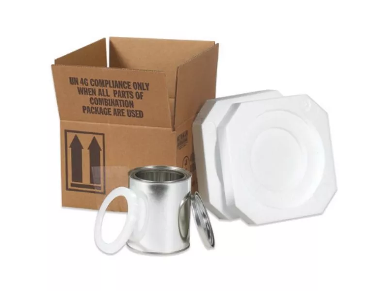 Pack Kontrol Haz Mat Paint Can Foam Shipper Kits