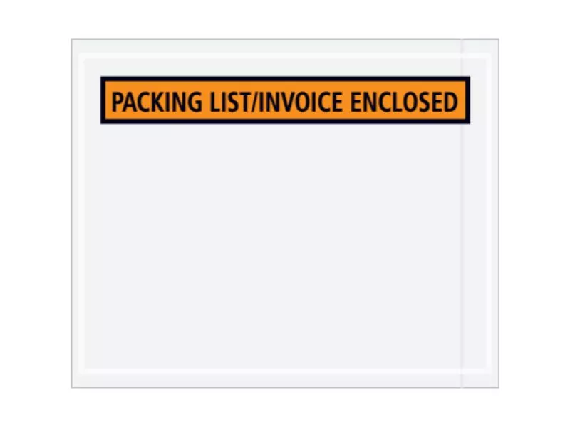 Pack Kontrol Packing List Enclosed Shipping Envelopes