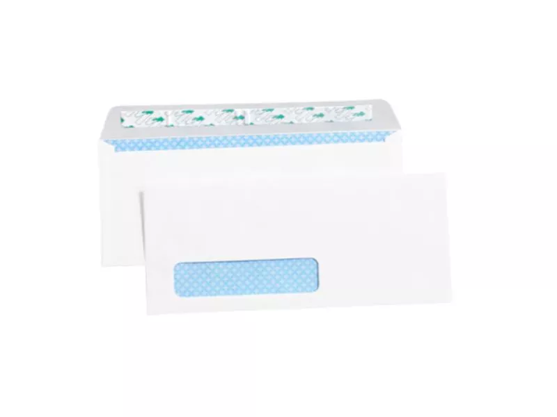 Pack Kontrol Self Seal Paper Business Envelopes