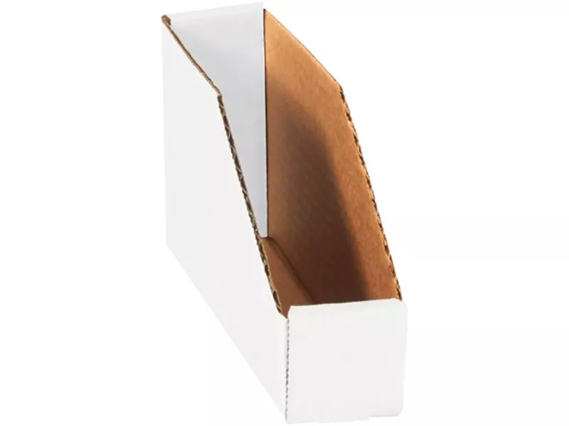Pack Kontrol White Corrugated Bin Boxes