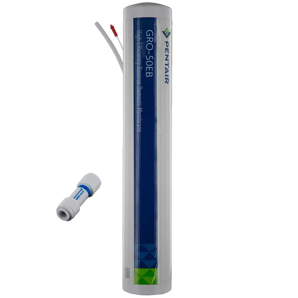 Pentair GRO-50EB TLC Encapsulated Membrane 50gpd w/Check Valve and Flow Control