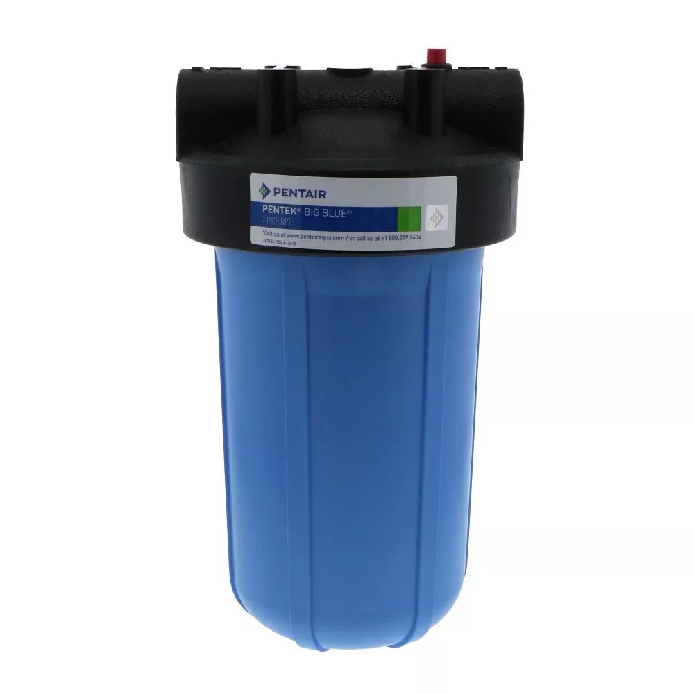 Pentek 10" Big Blue Water Filter Housing With Pressure Relief