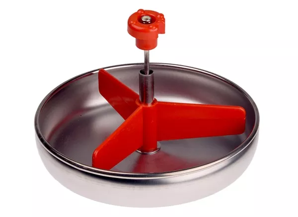 Piglet Feeder Stainless Steel w/ Plastic Dividers