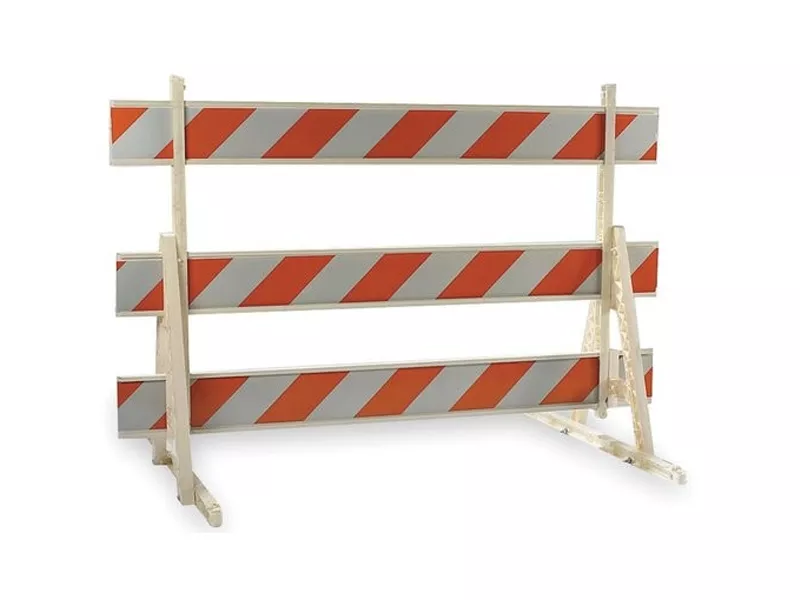 Plastic Type 3 Barricades