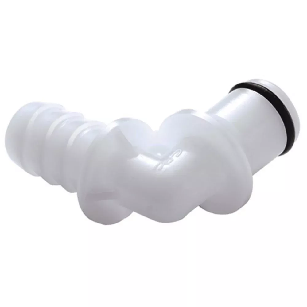 PLC23006 Elbow Hose Barb Coupling Insert 3/8 ID Barb