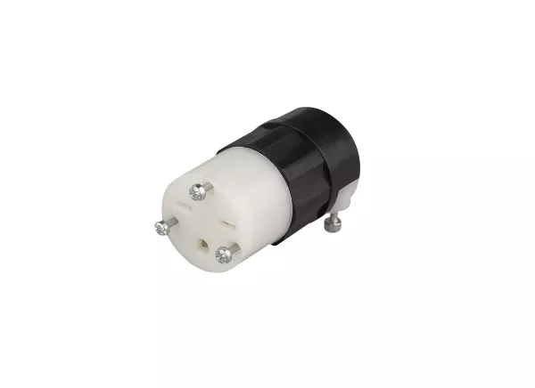 Plug Female Connector Straight Blade 15A 250V