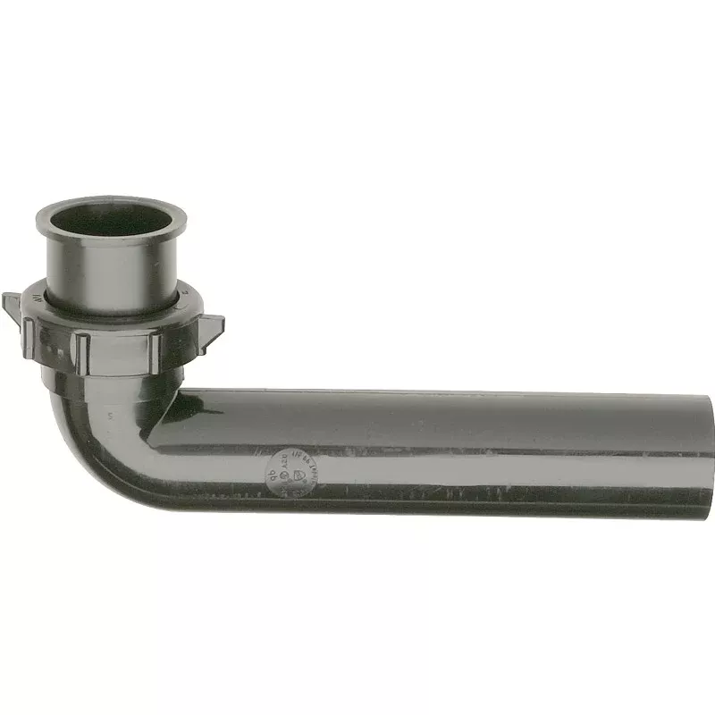 Plumb Pak PP66-11B Waste Arm, 1-1/2 in, Slip, Plastic