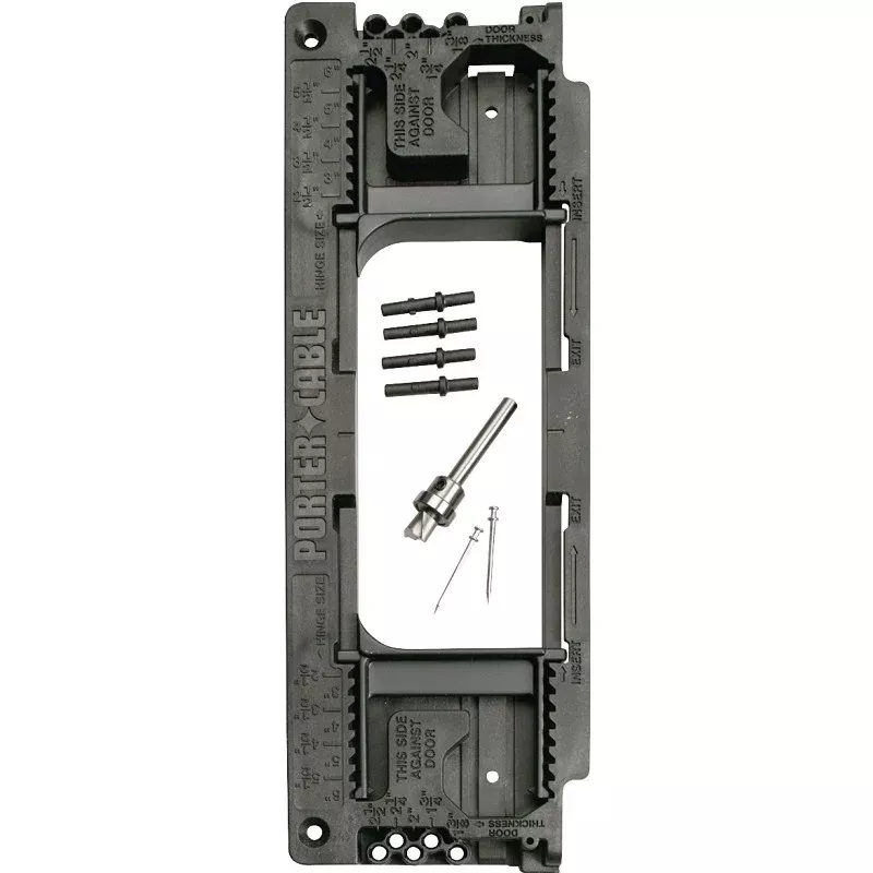 Porter-Cable 59370 Door Hinge Template, Plastic/Steel