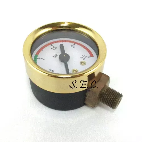 Pressure Gauge Brass NO Logo
