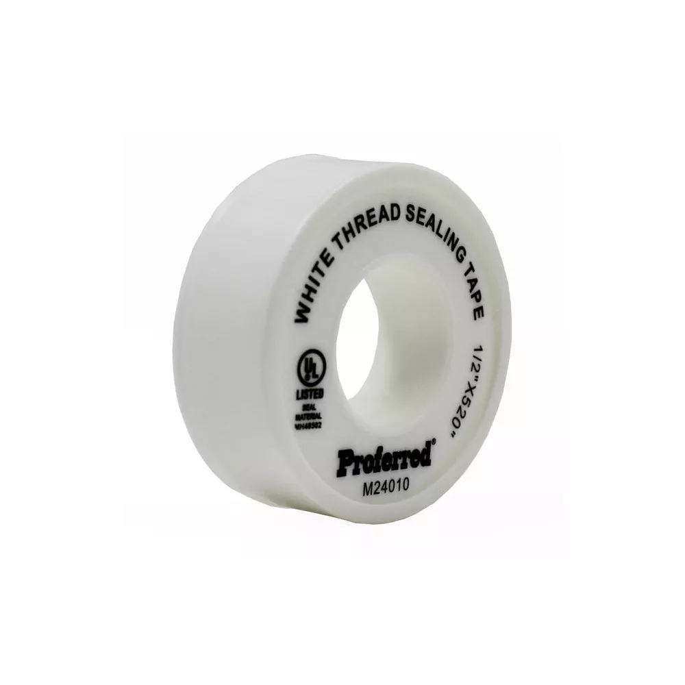 Proferred Thread Sealing Tape: 1/2IN X