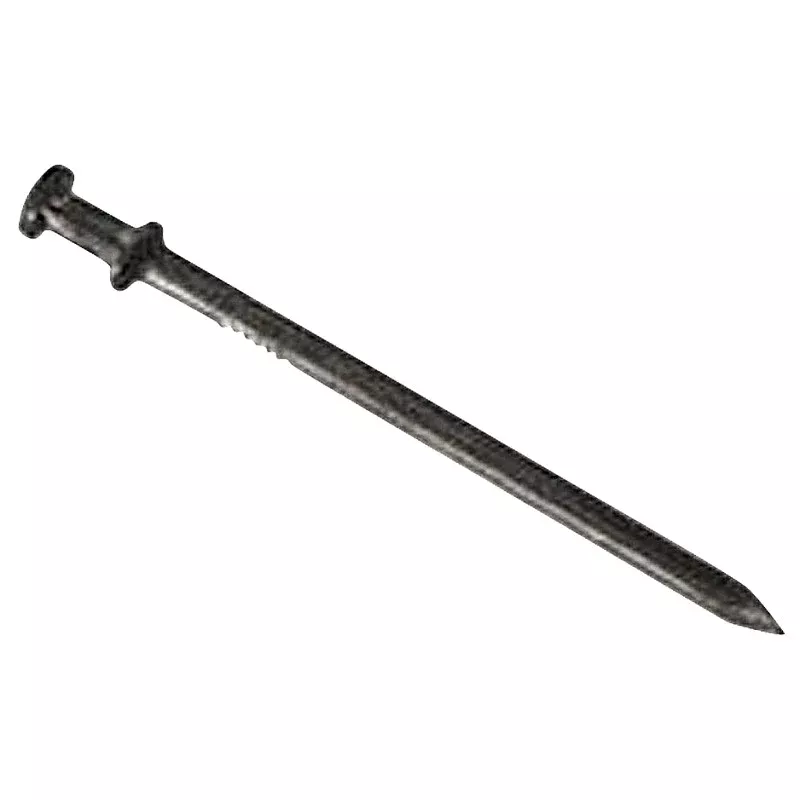 ProFIT 0077195 Scaffold Nail, 16D, 3 in L, Steel, Brite, Duplex Head, Round, Smooth Shank, 5 lb