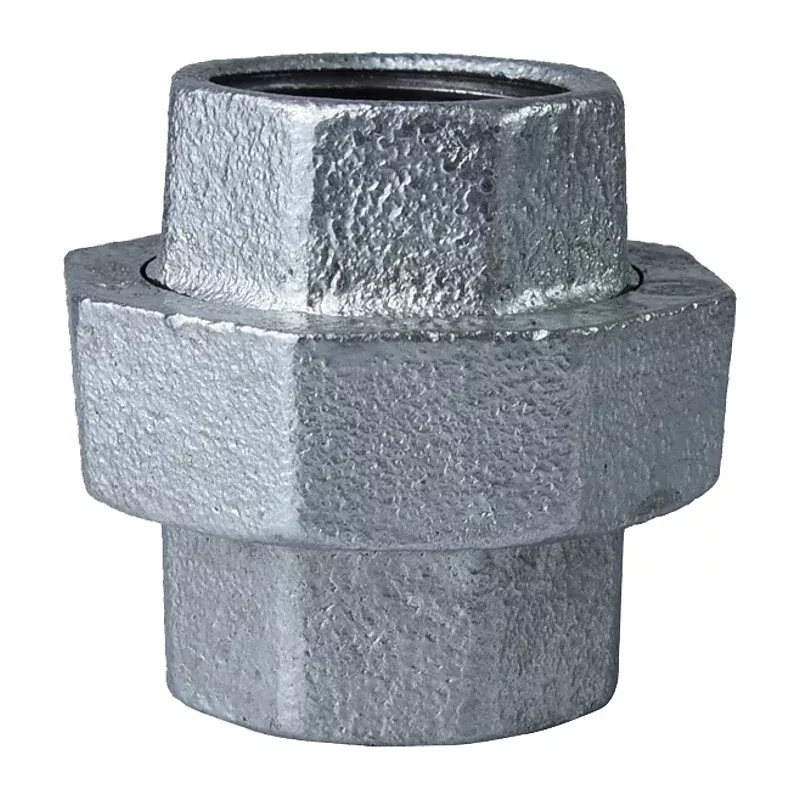 ProSource 34B-1-1/2G Pipe Union, 1-1/2 in, Threaded, Malleable Iron, 40 Schedule, 300 psi Pressure