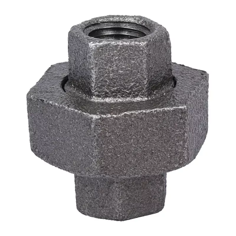 ProSource B342 8 Pipe Union, 1/4 in, Threaded, Malleable Iron, 40 Schedule, 300 PSI Pressure