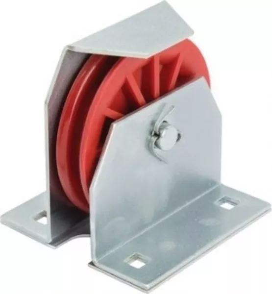 Pulley 3 1/2" Fiberglass Vertical Bracket Single Block