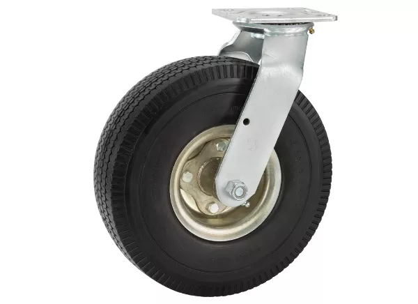 Rear Swivel Solid Tire for 4 Wheel Carcass Cart