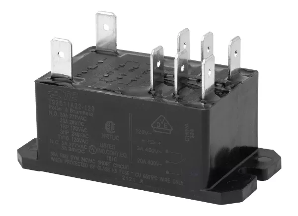 Relay DPDT 20 Amp 120V