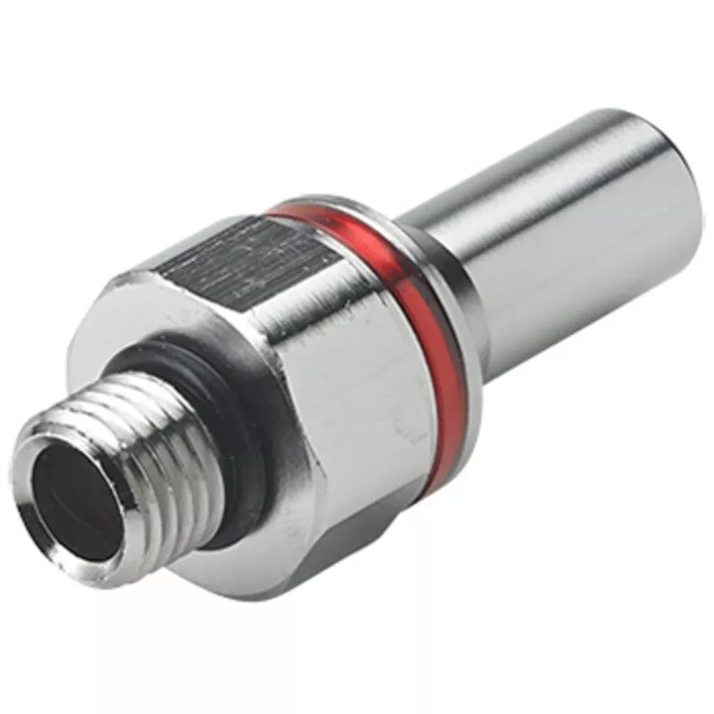 RPLQ4D46004RED Rack and Panel Insert Straight Thread Port 1/4 SAE-04 Warm Red