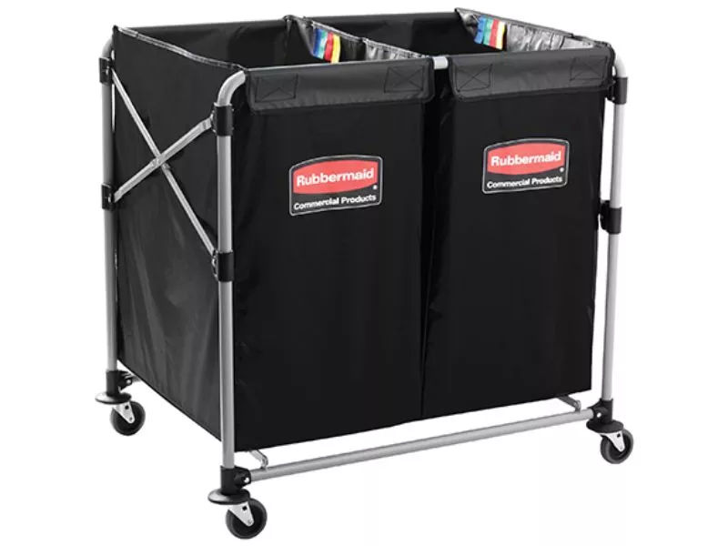 Rubbermaid Collapsible Basket Truck Carts
