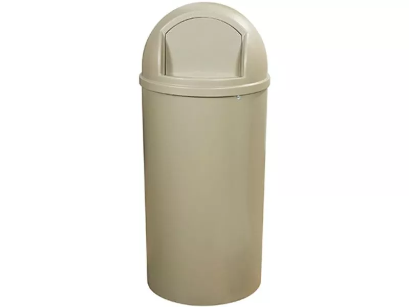Rubbermaid Marshal Domed Trash Cans