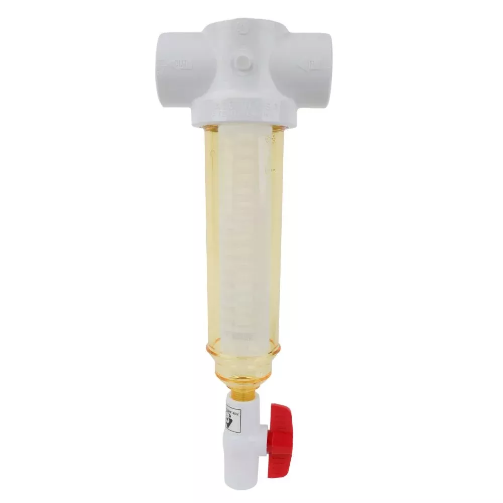 Rusco Chemically Resistant Spin Down Filter T Style 1-1/2" PE
