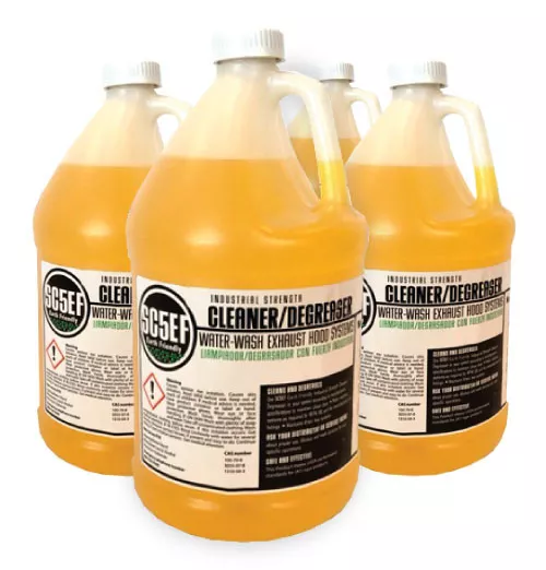 SC5EF Water Wash Hood Detergent - 4 Gallon Case - CaptiveAire