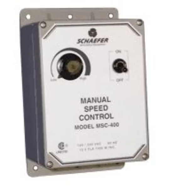 Schaefer Manual Variable Speed Control - 115-230VAC