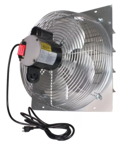 Shutter Exhaust Fan Pre-Wired