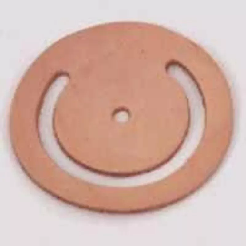 Simmons 8385L Pump Valve, 4 in Dia Dimensions, Leather