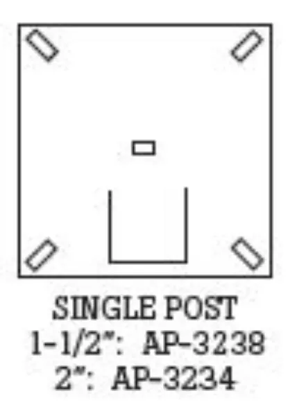 Single U-Channel Posts